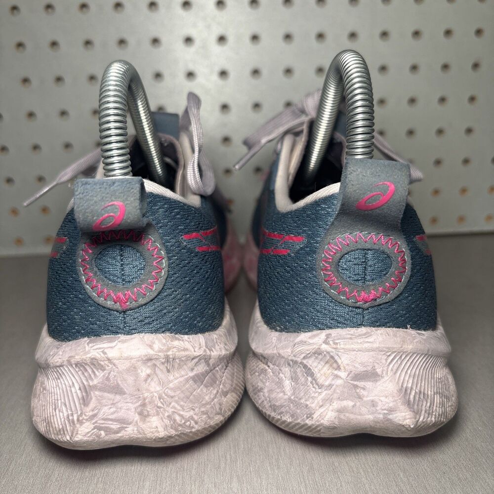 ASICS Gel Noosa Tri 16 Shoes Womens Size 7.5 Blue Pink Sneakers Triathalon - Picture 4 of 14